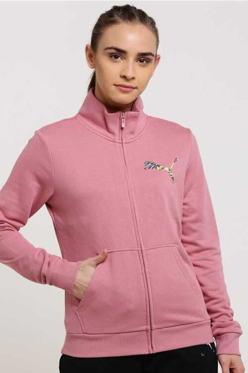 PUMA Full Sleeve Solid Women Casual Jacket