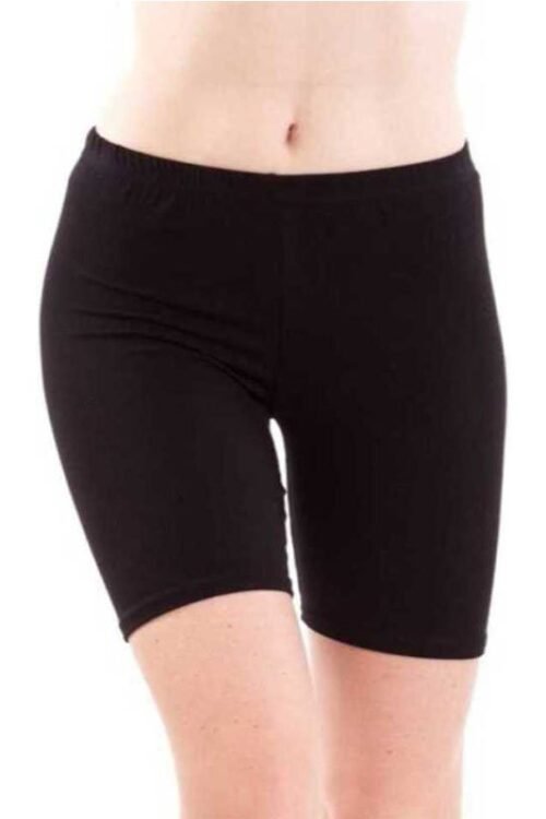 MRs Solid Women Black Cycling Shorts